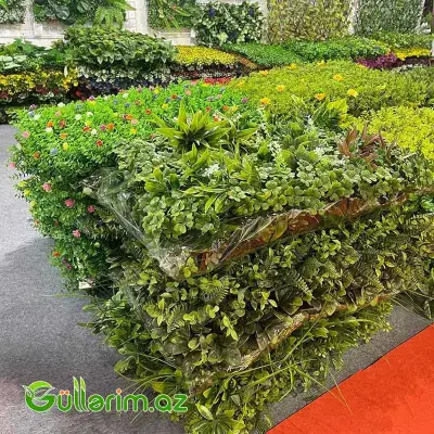 Dekorativ bitki paneli