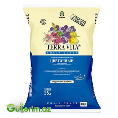 Terra Vita Qidalandırıcı Torpaq - Torf (25 L)