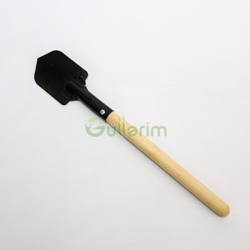 Bağ Lapatkası (Taxta Saplı Metal Başlıqlı)